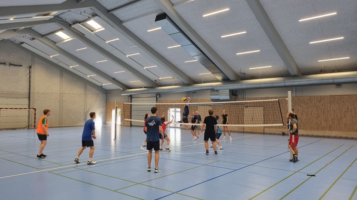 Volleyball i hallen